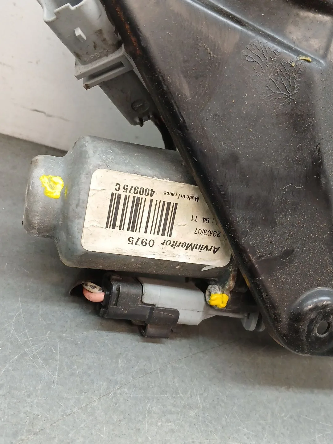 Elevalunas Trasero Derecho para Peugeot 207 Cc