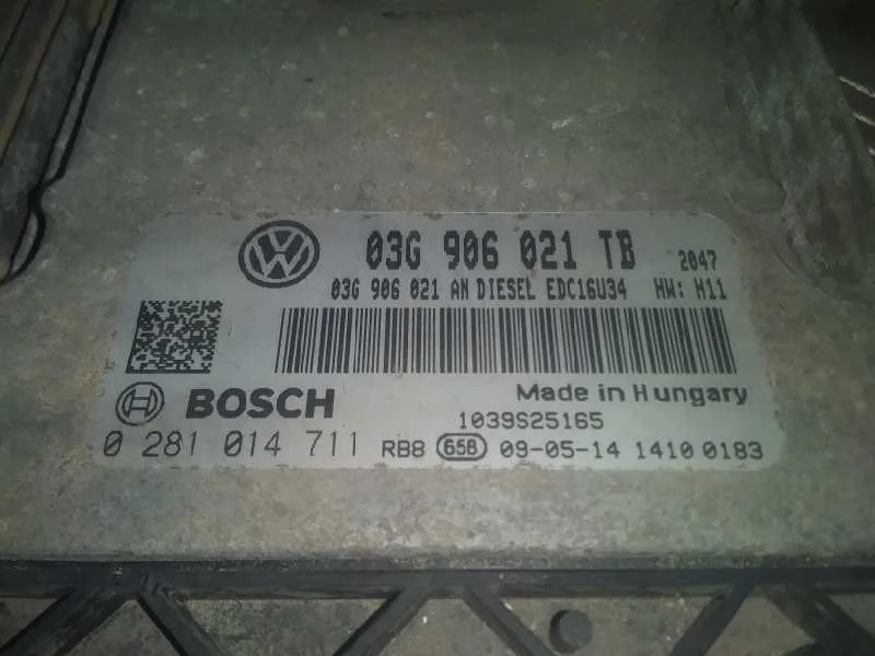 Centralita Motor Uce para Skoda Octavia Berlina (1Z3)
