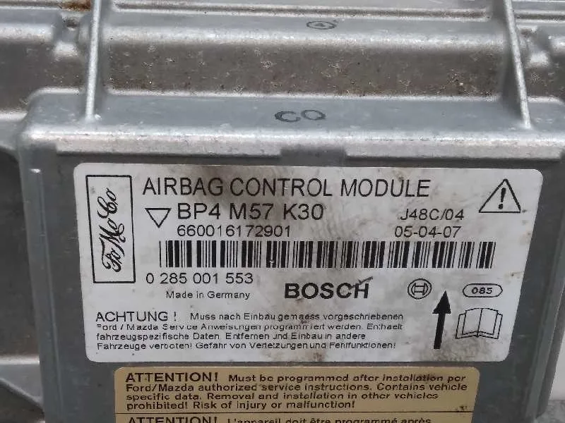 Centralita Airbag para Mazda 3 Berlina (Bk)