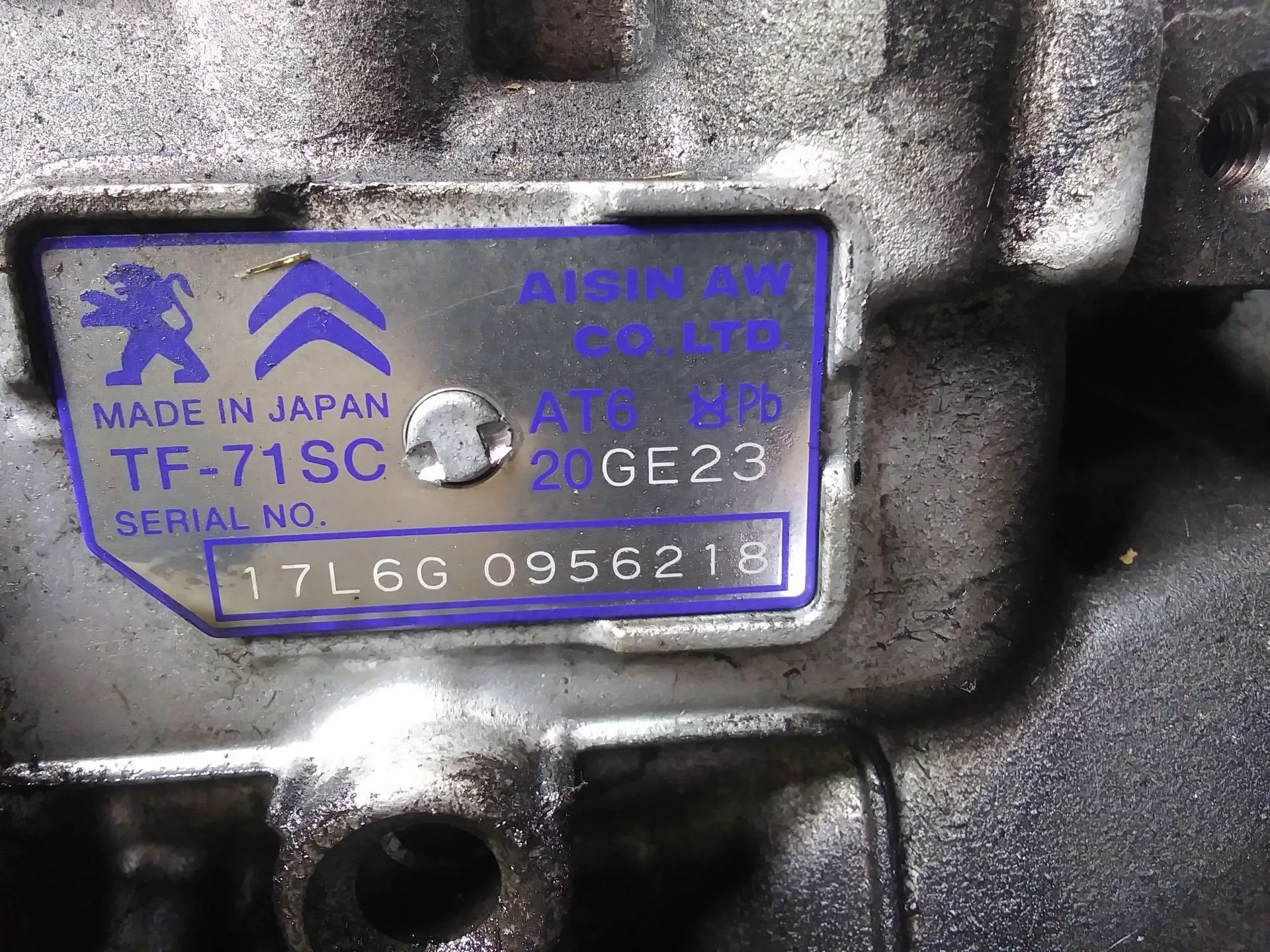 Caja Cambios para Citroën C4 Picasso