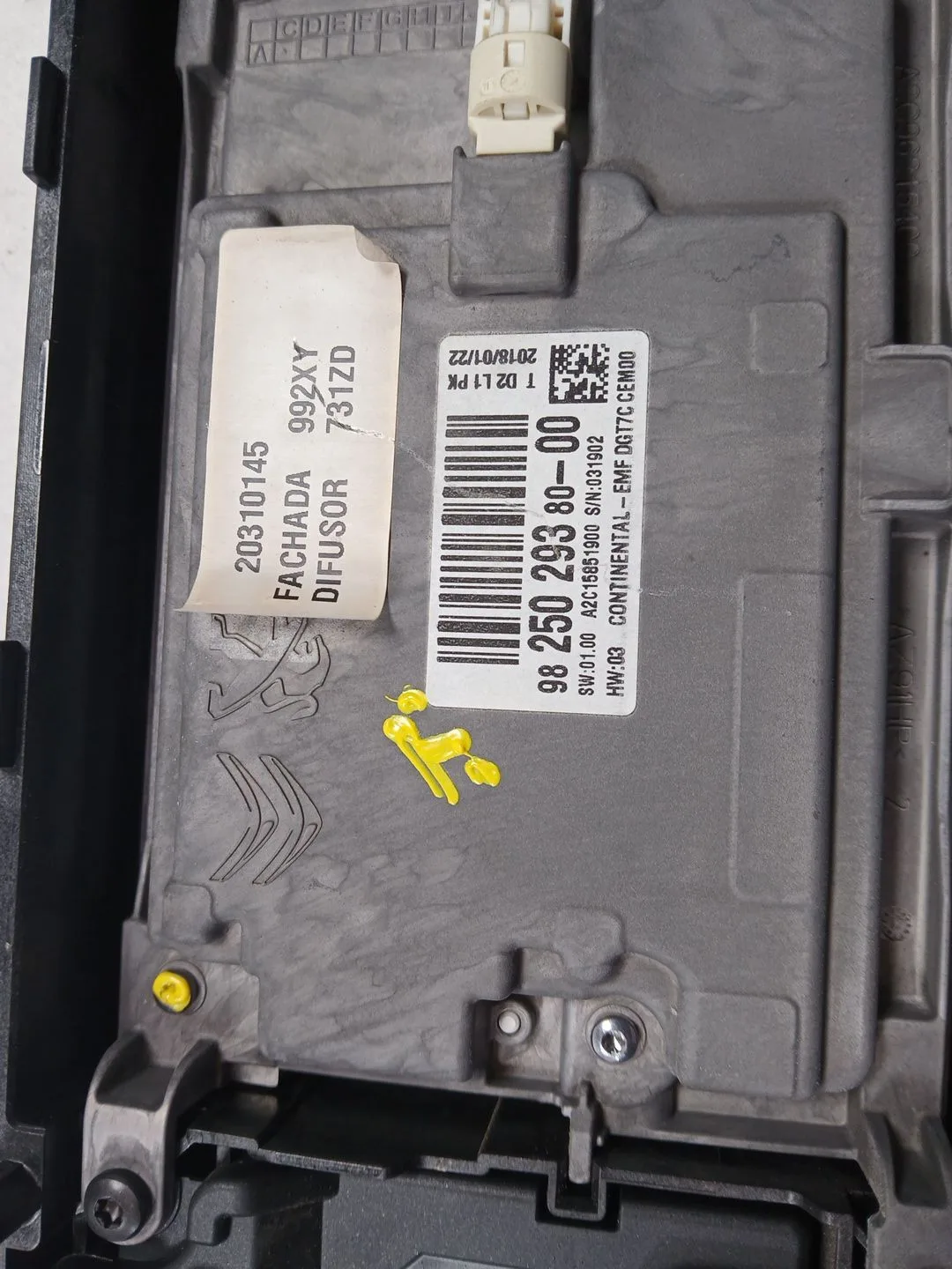 Pantalla Multifuncion para Citroën C4 Picasso