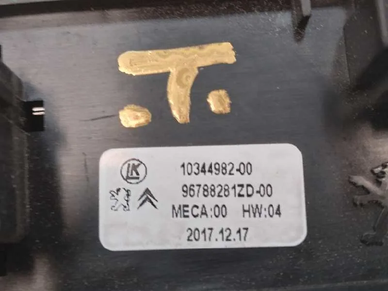 Mando Elevalunas Delantero Izquierdo para Citroën C4 Picasso