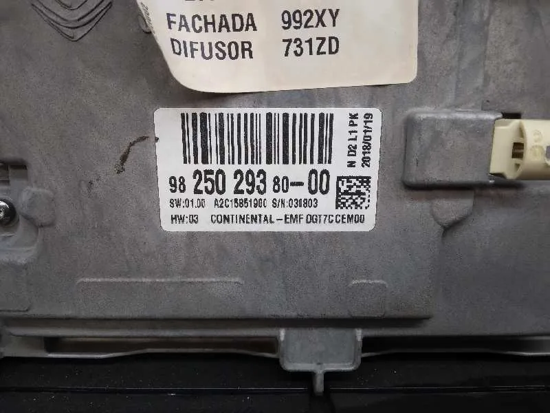 Sistema Audio / Radio Cd para Citroën C4 Picasso