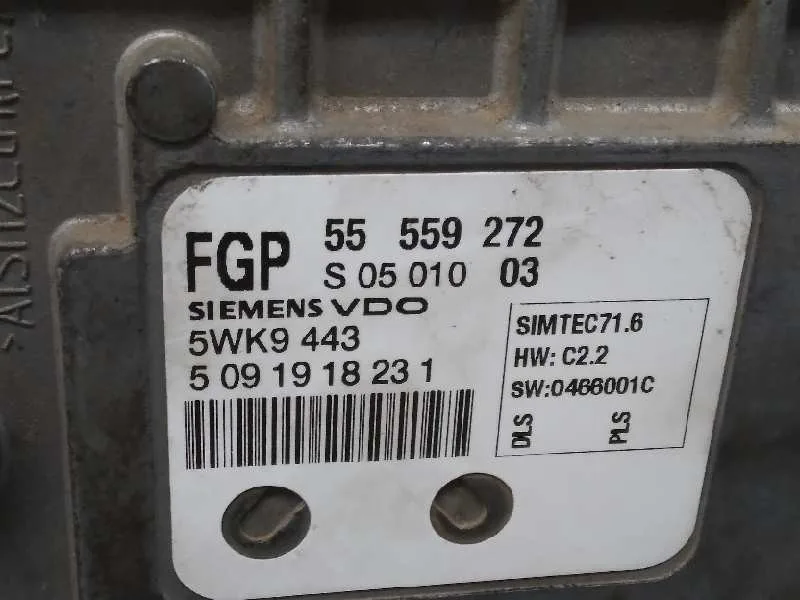 Centralita Motor Uce para Opel Astra Gtc