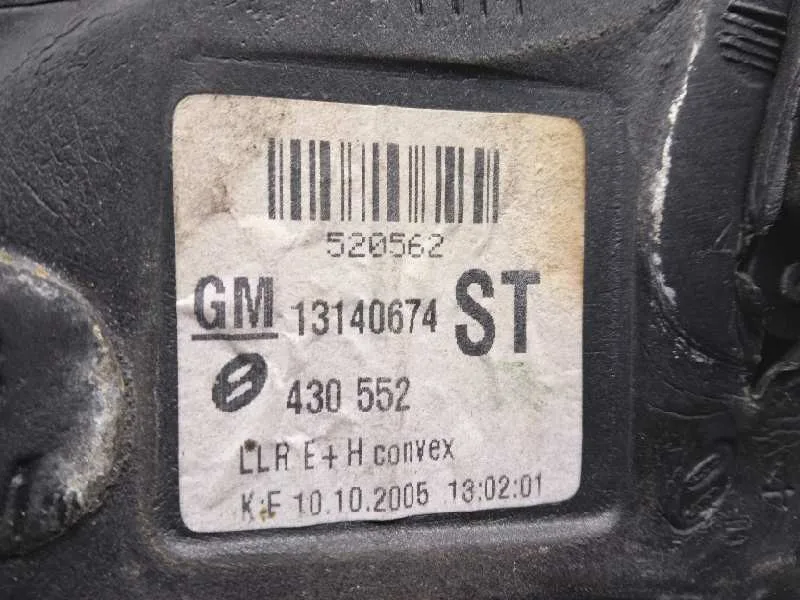 Retrovisor Derecho para Opel Astra Gtc