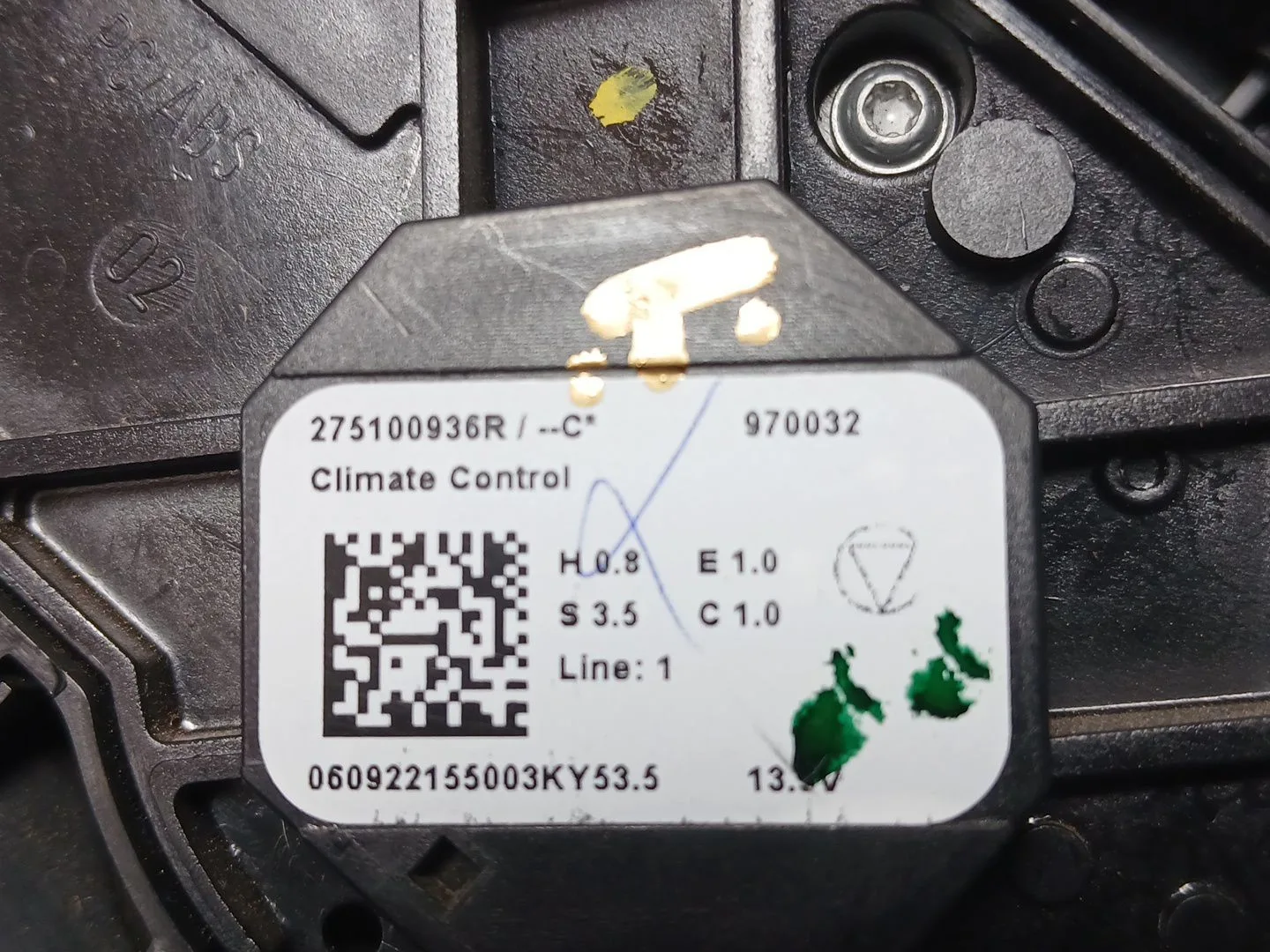 Mando Climatizador para Renault Clio V
