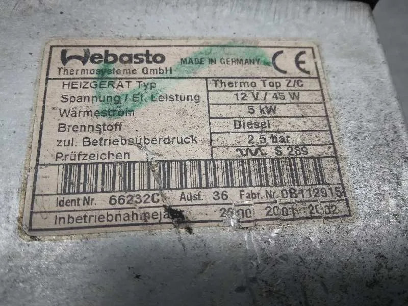 Motor Calefaccion para Mg Serie 75 (Rj)