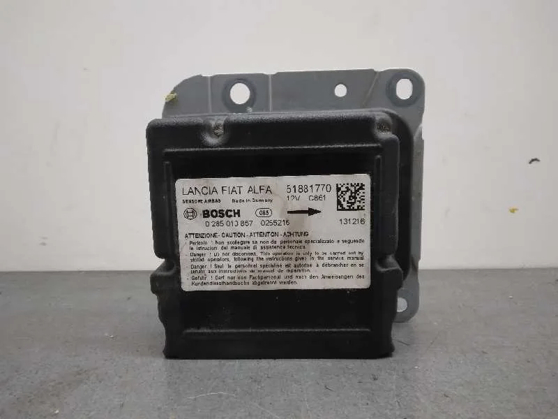 Centralita Airbag para Fiat Doblo Ii Cargo (263)