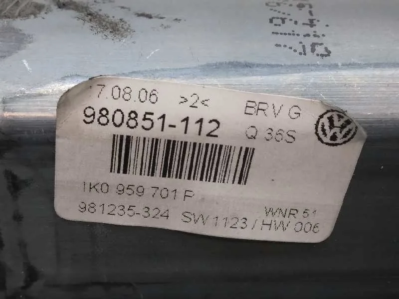 Motor Elevalunas Delantero Izquierdo para Volkswagen Passat Berlina (3C2)