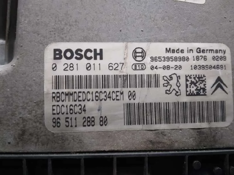 Centralita Motor Uce para Peugeot 307 (S1)