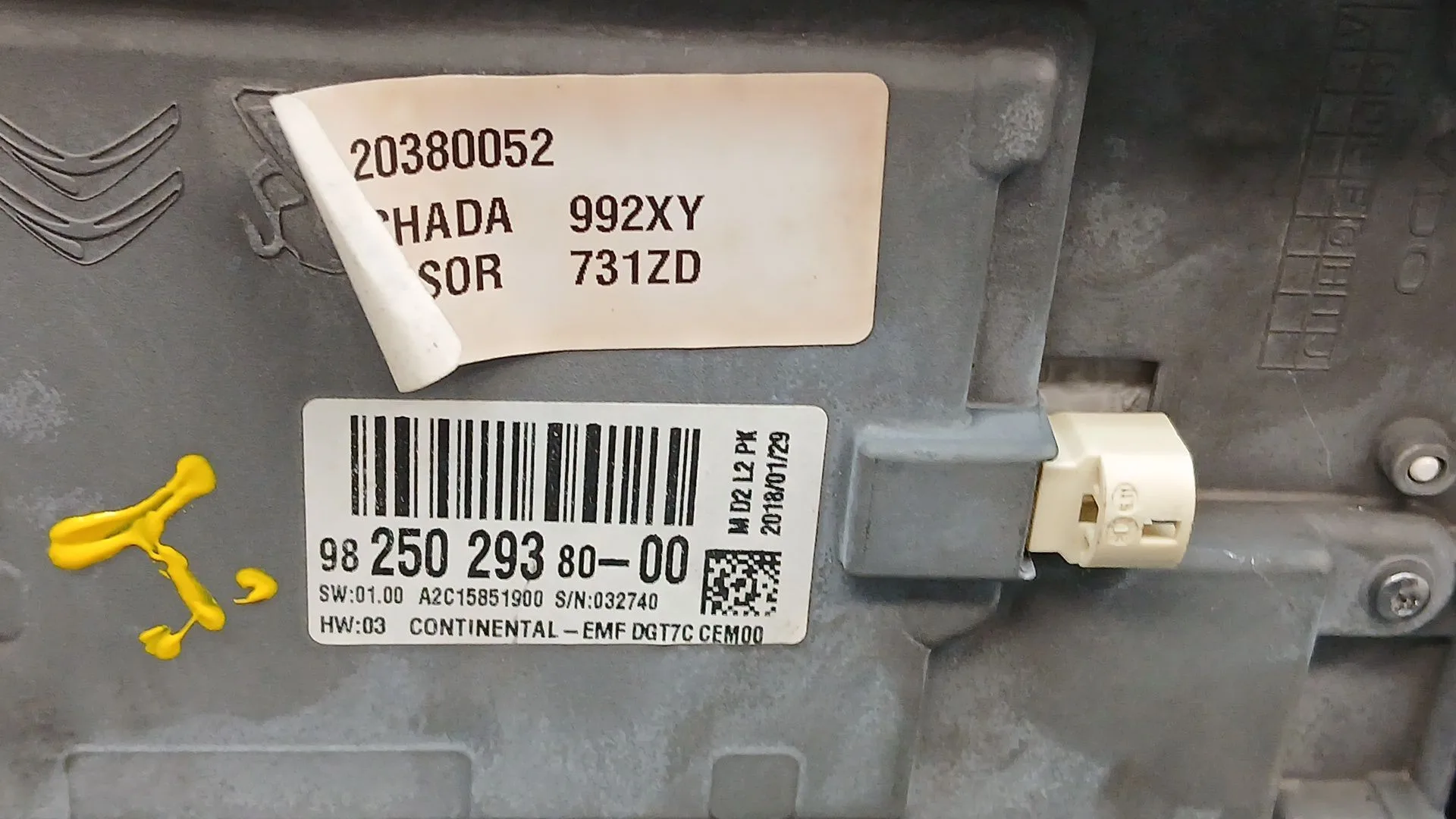 Sistema Audio / Radio Cd para Citroën C4 Picasso