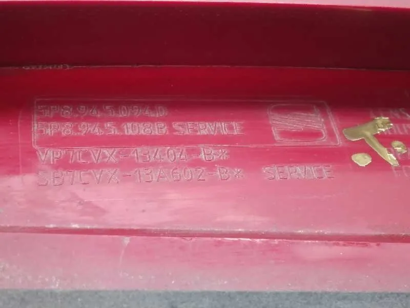 Piloto Trasero Derecho Interior para Seat Altea Xl (5P5)