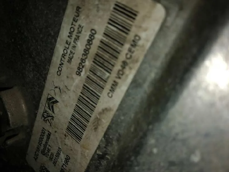 Centralita Motor Uce para Citroën C4 Picasso