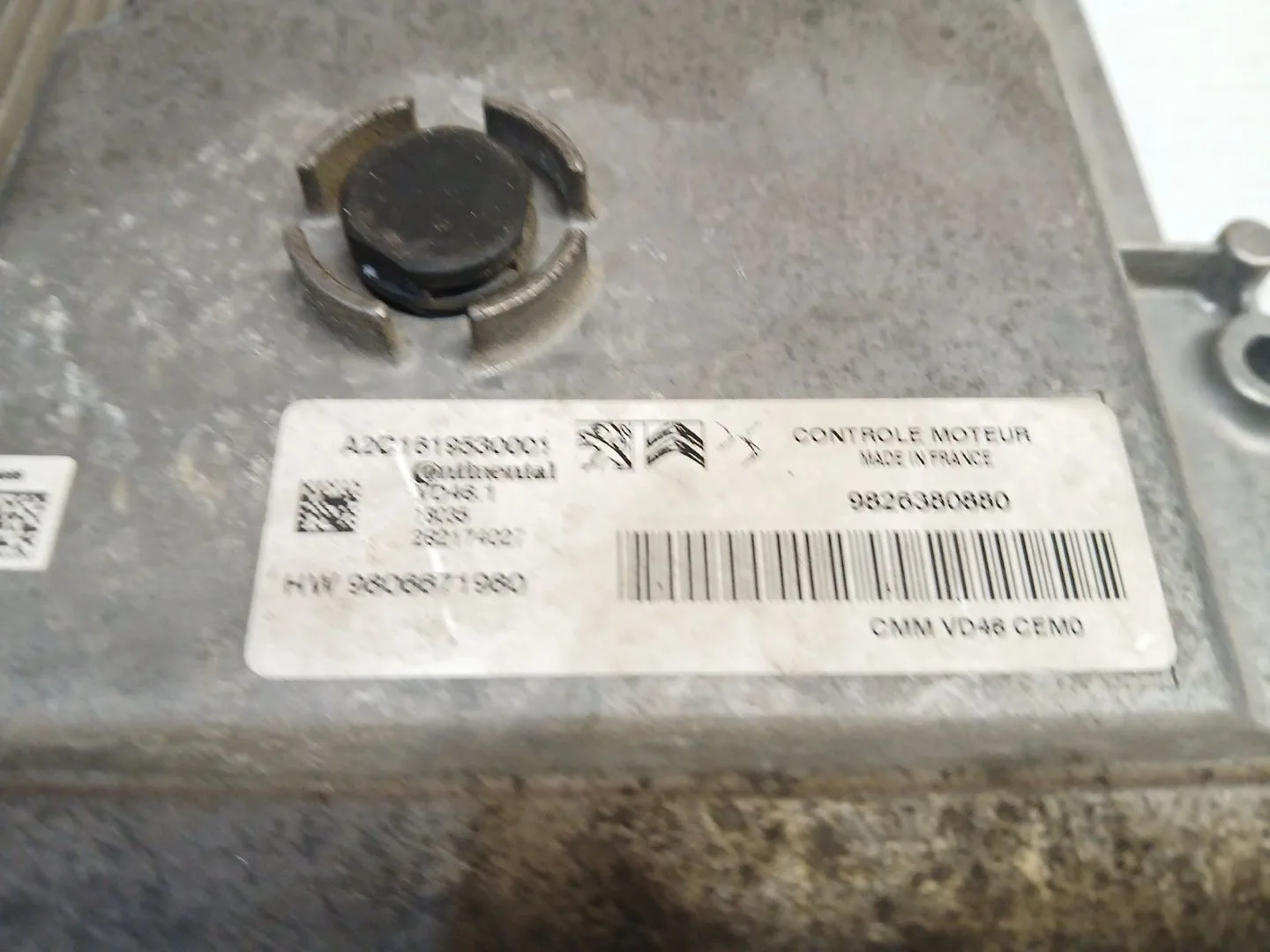 Centralita Motor Uce para Citroën C4 Picasso