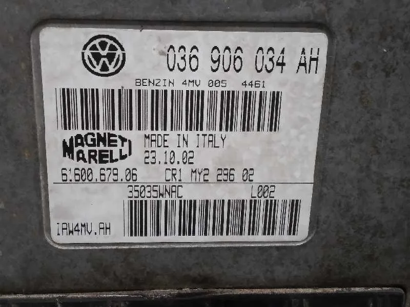 Centralita Motor Uce para Seat Ibiza (6L1)