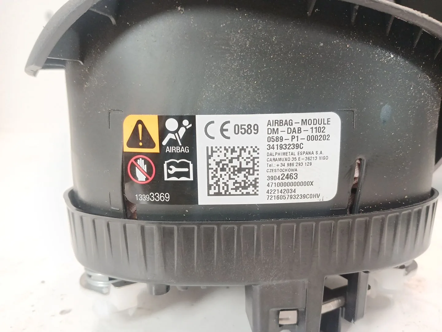 Kit Airbag para Opel Astra K Lim. 5Türig