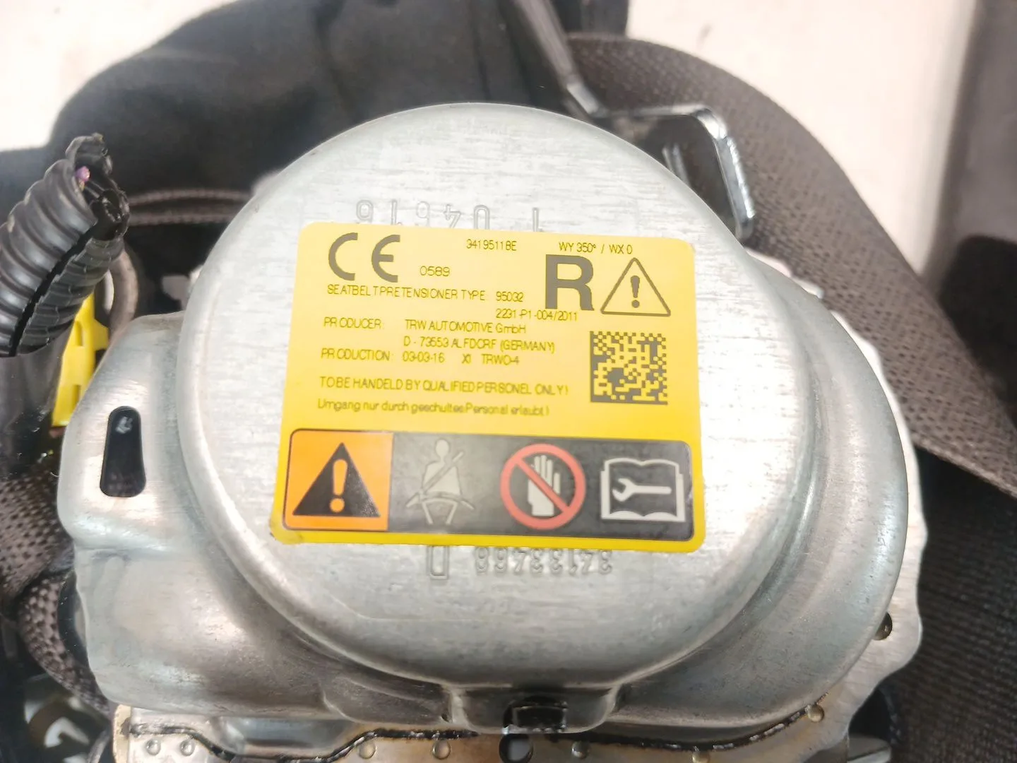 Kit Airbag para Opel Astra K Lim. 5Türig