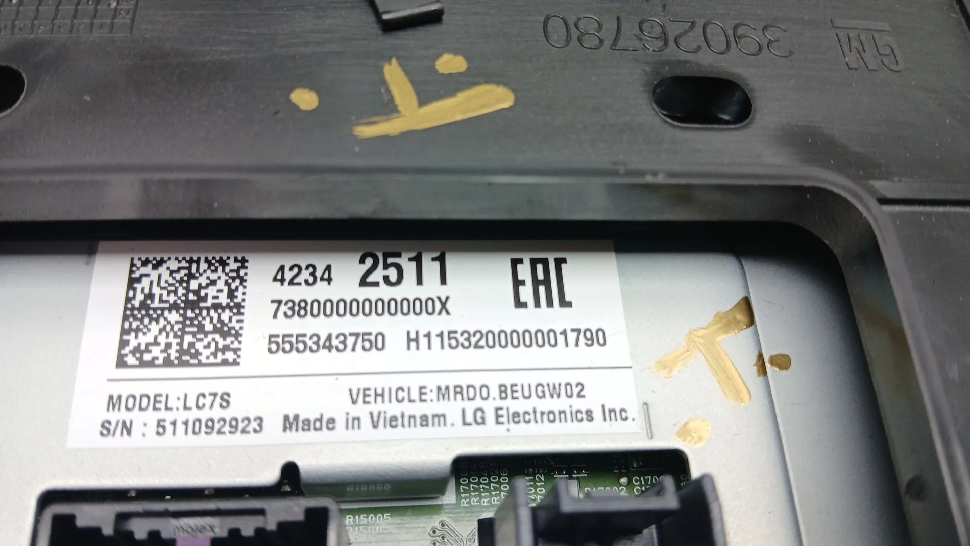 Sistema Audio / Radio Cd para Opel Astra K Lim. 5Türig