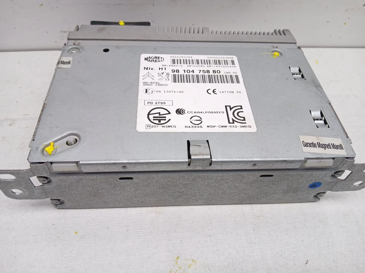Sistema Audio / Radio Cd para Peugeot 308 Sw