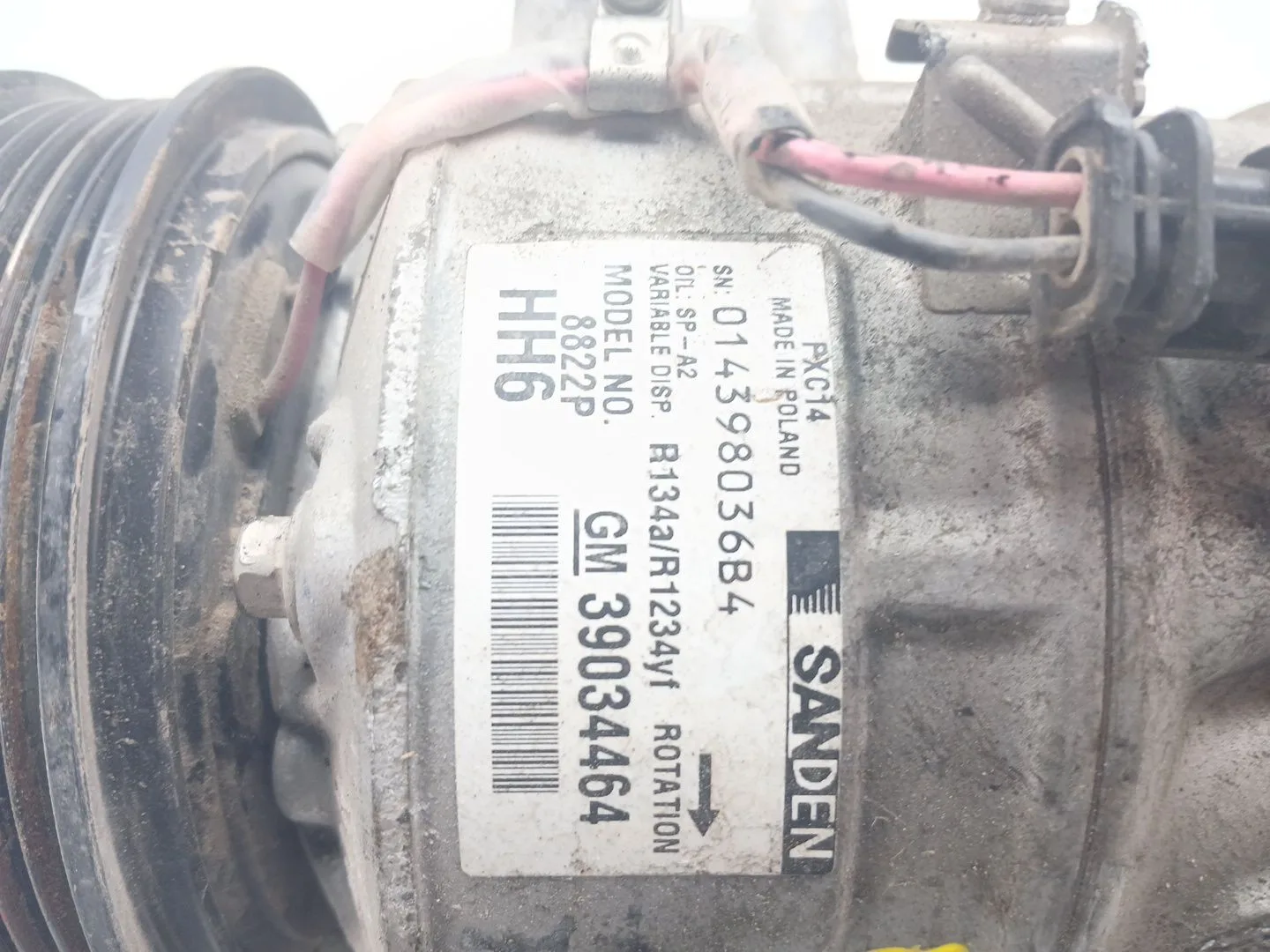 Compresor Aire Acondicionado para Opel Astra K Lim. 5Türig