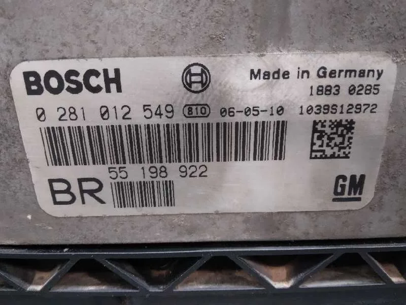 Centralita Motor Uce para Opel Zafira B