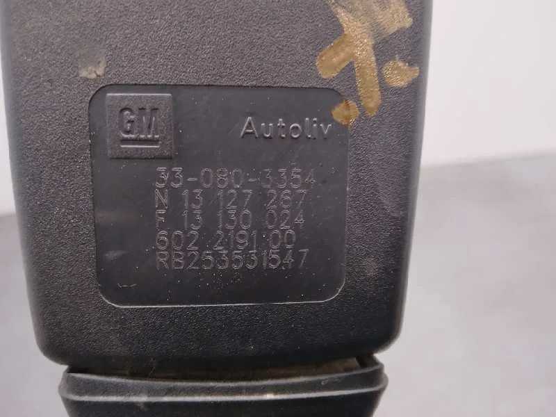 Enganche Cinturon para Opel Astra H Berlina