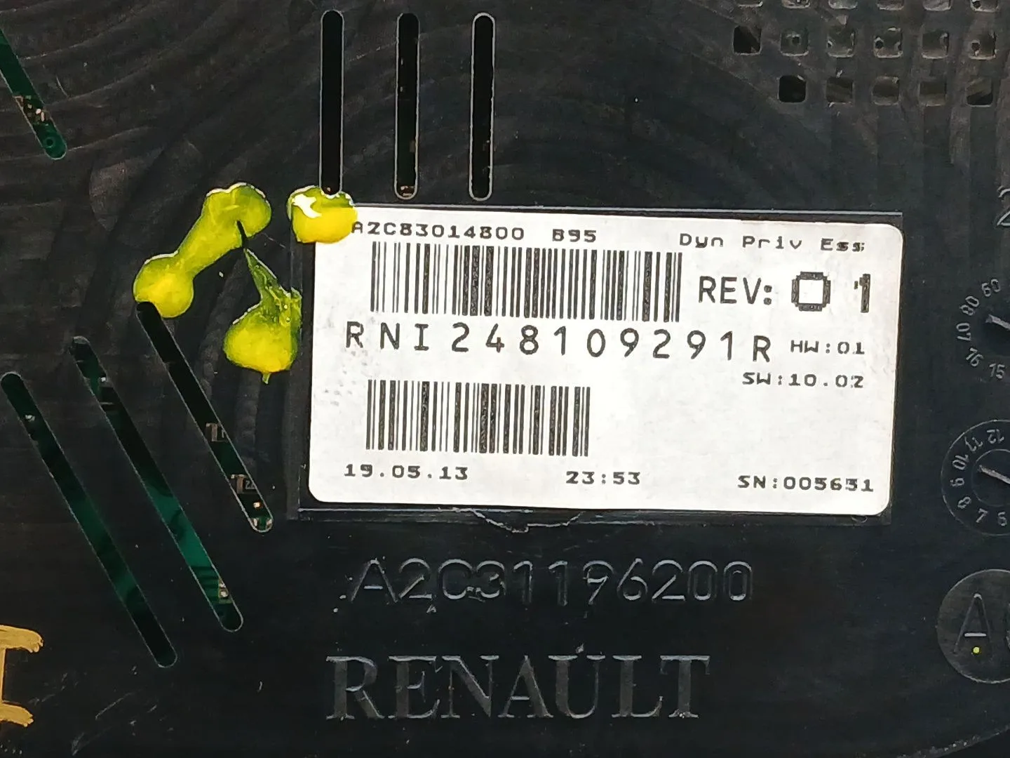 Cuadro Instrumentos para Renault Megane Iii Berlina 5 P