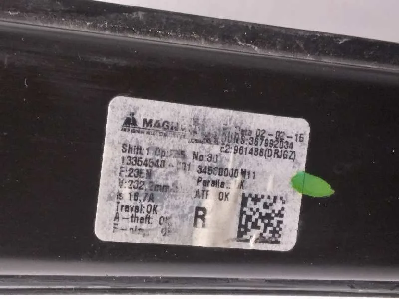 Elevalunas Delantero Derecho para Opel Meriva B