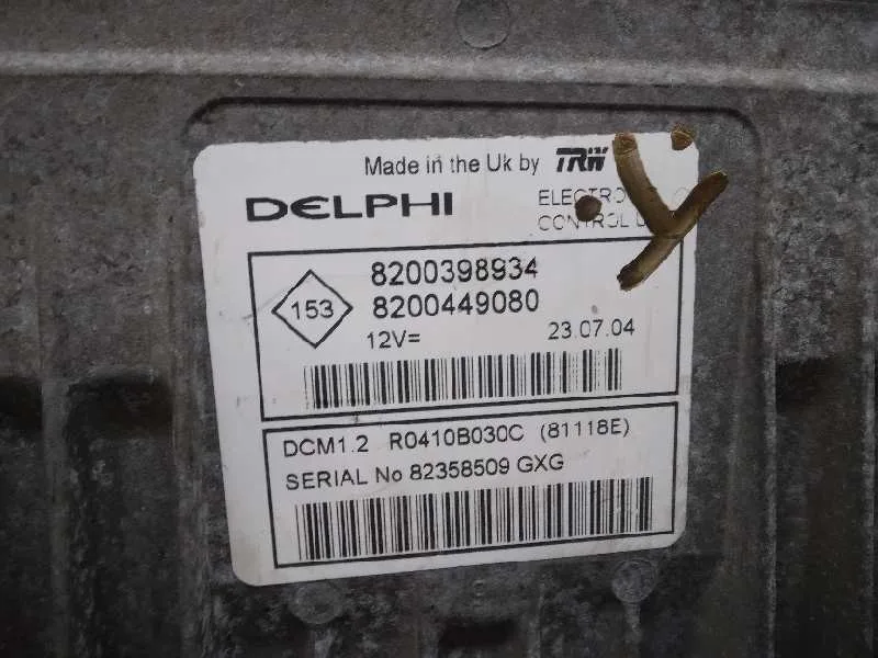 Centralita Motor Uce para Renault Modus