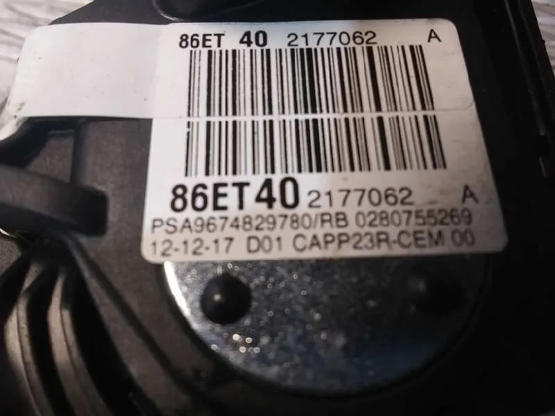 Potenciometro Pedal para Citroën C4 Picasso