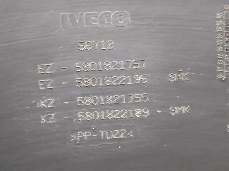 Molduras Traseras para Iveco Daily Furgon