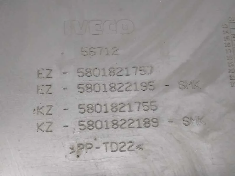 Molduras Traseras para Iveco Daily Furgon