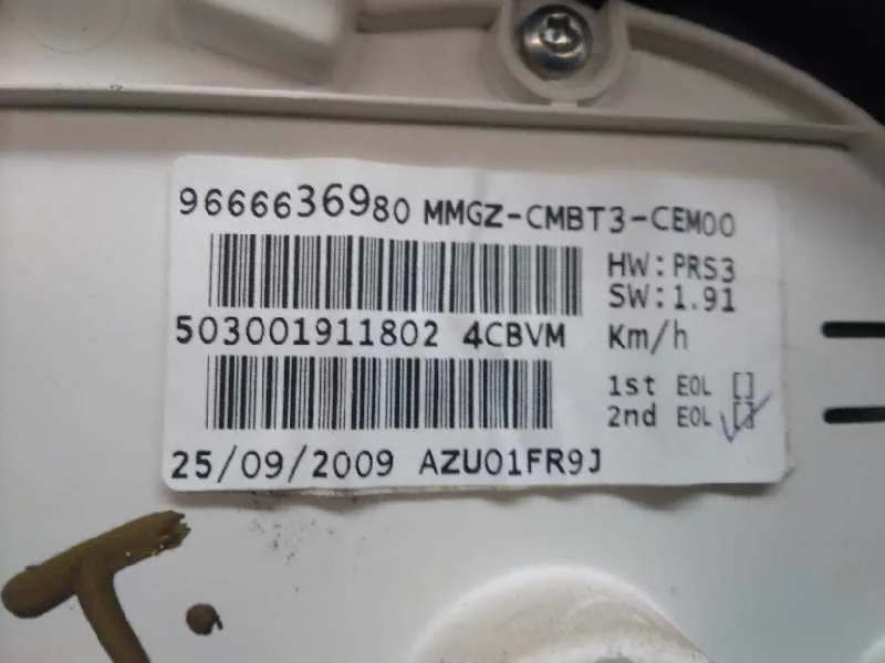 Cuadro Instrumentos para Peugeot 206+