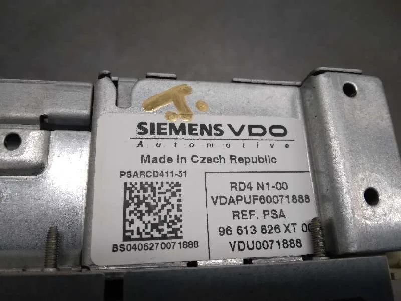 Sistema Audio / Radio Cd para Peugeot 207