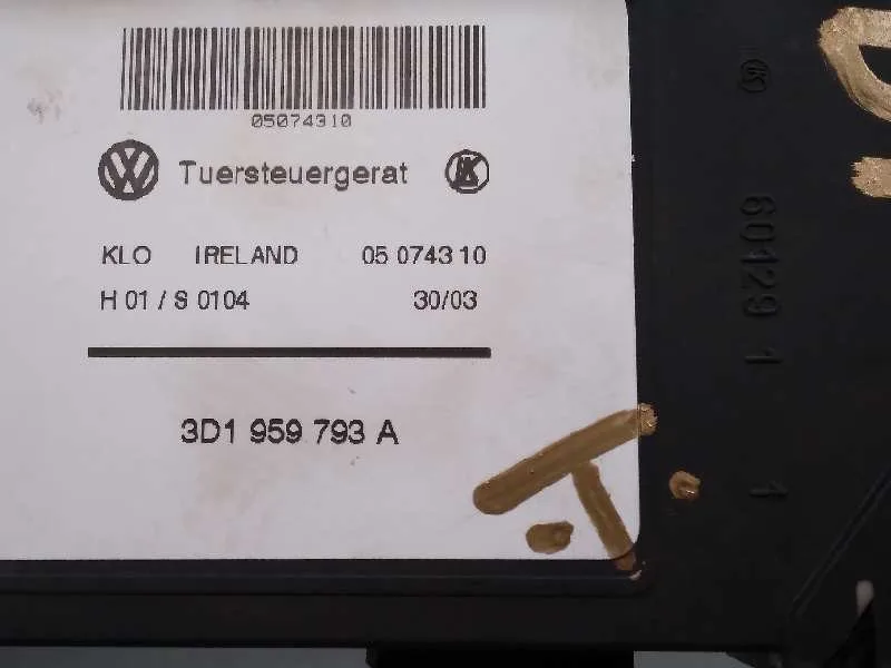 Motor Elevalunas Delantero Izquierdo para Volkswagen Touareg (7La)