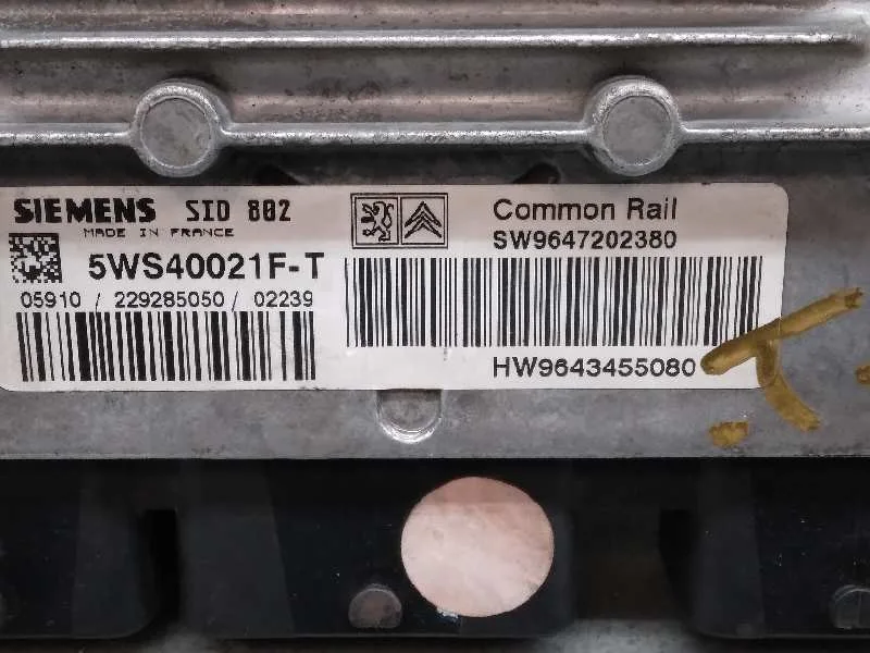 Centralita Motor Uce para Citroën C3