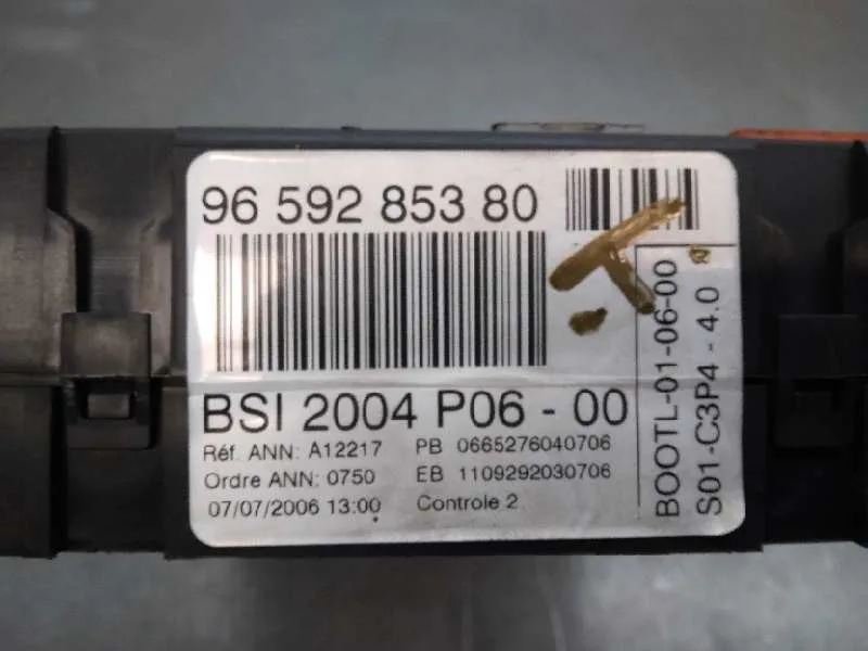 Centralita Bsi para Peugeot 207