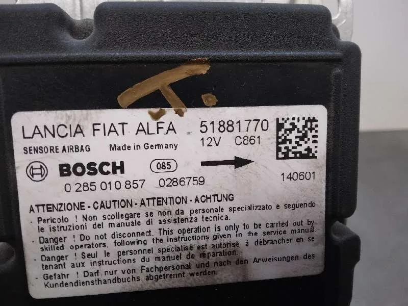 Centralita Airbag para Fiat Doblo Cargo