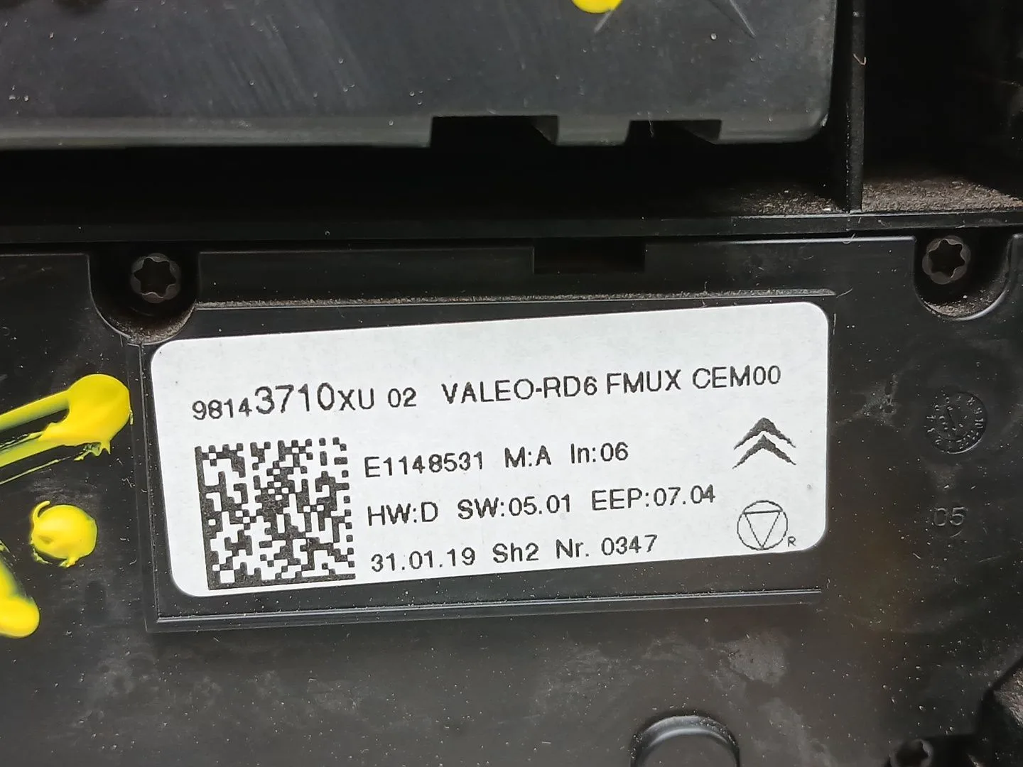 Sistema Audio / Radio Cd para Citroën C3