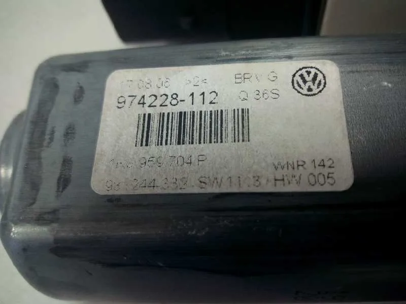 Motor Elevalunas Trasero Derecho para Volkswagen Passat Berlina (3C2)
