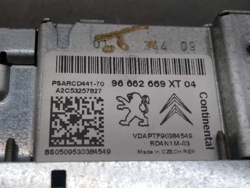 Sistema Audio / Radio Cd para Citroën C3