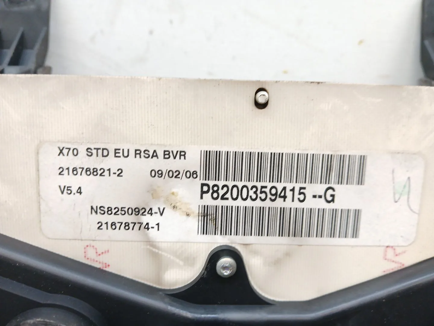 Cuadro Instrumentos para Renault Master Ii Phase 2 Caja Cerrada
