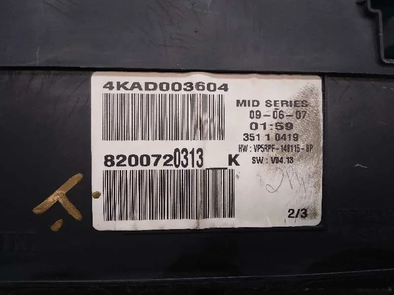 Cuadro Instrumentos para Renault Megane Ii Coupe/Cabrio