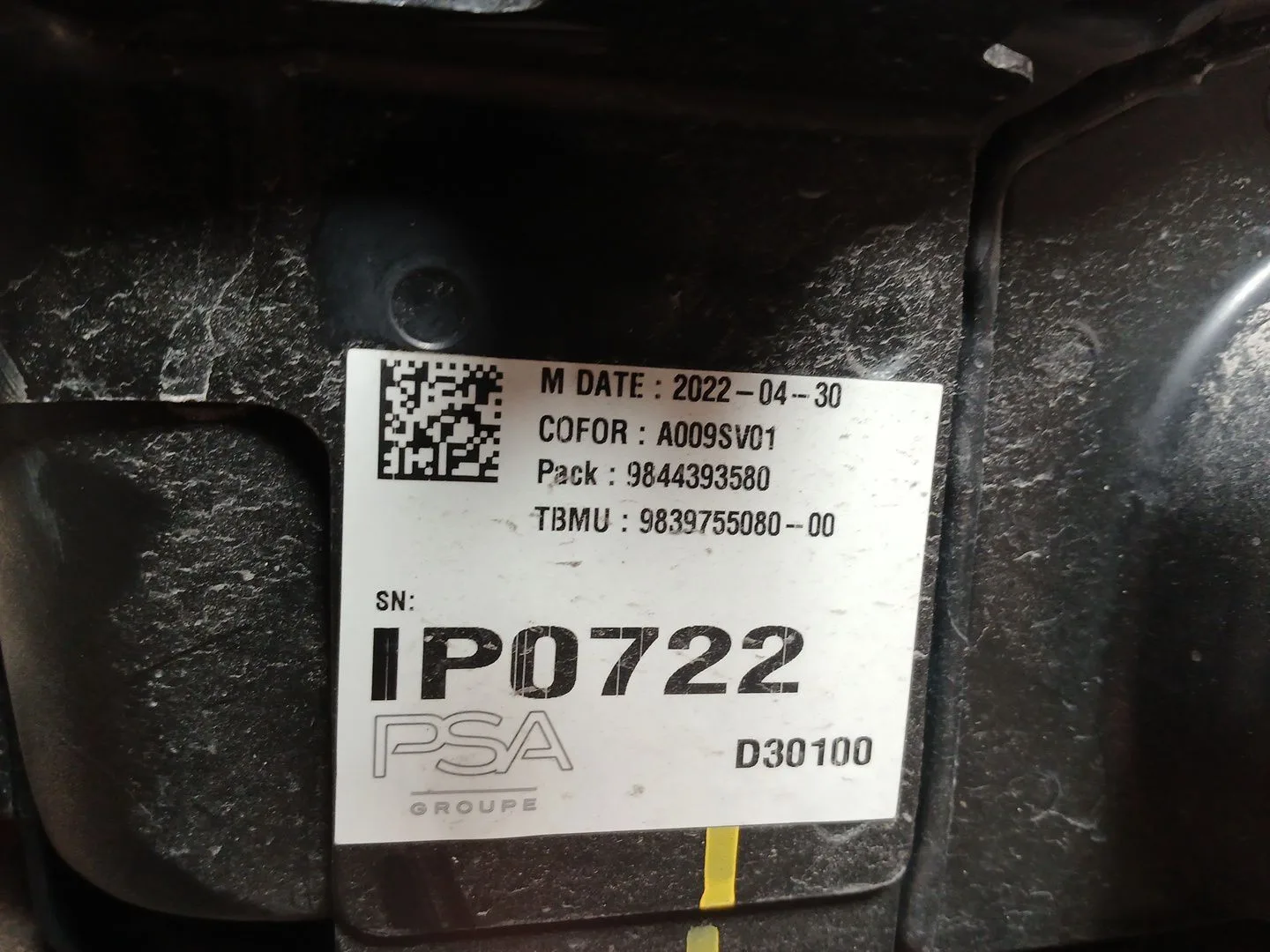 Bateria para Citroën C5 Aircross
