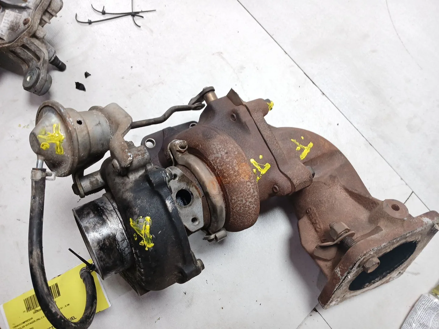 Turbocompresor para Chrysler Voyager (Rg)