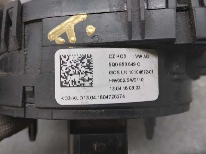 Anillo Airbag para Skoda Octavia Combi (5E5)