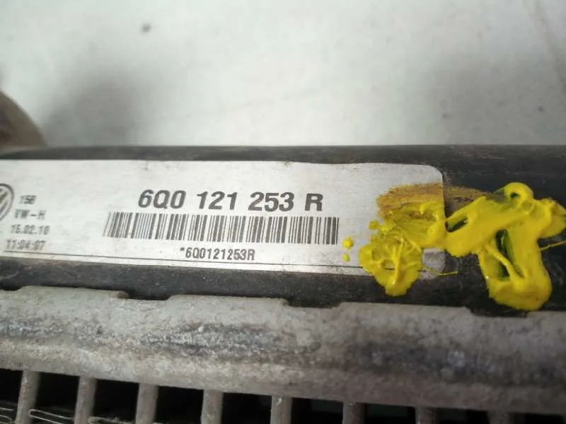 Radiador Agua para Skoda Fabia (5J2 )