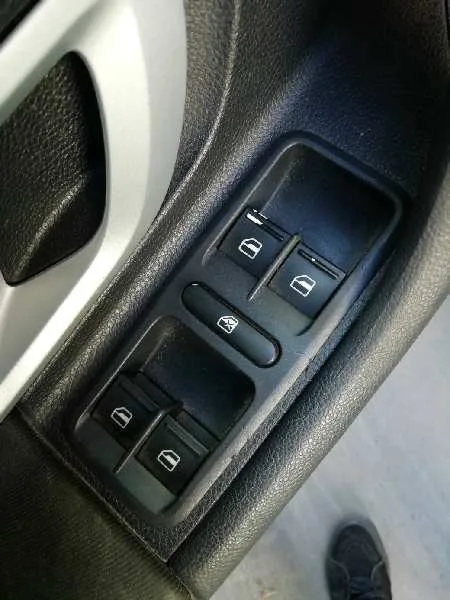 Mando Elevalunas Delantero Izquierdo para Skoda Fabia (5J2 )