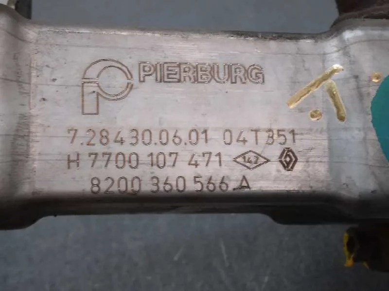 Enfriador Egr para Renault Scenic Ii