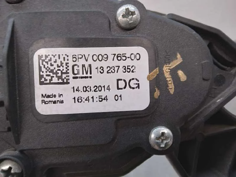 Potenciometro Pedal para Opel Insignia Berlina